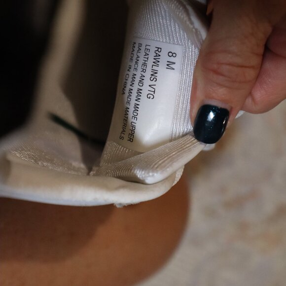 Tretorn Rawlins VTG Sneaker (Women) 8M, WHITE/ BLACK - Picture 5 of 6